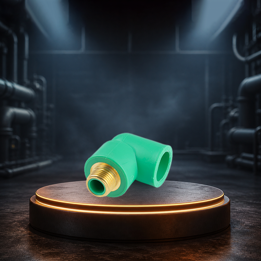 Male welding elbow